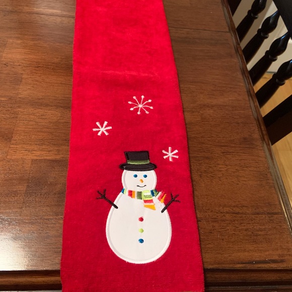 Holiday Snowman Kitchen Towel - Picture 2 of 4